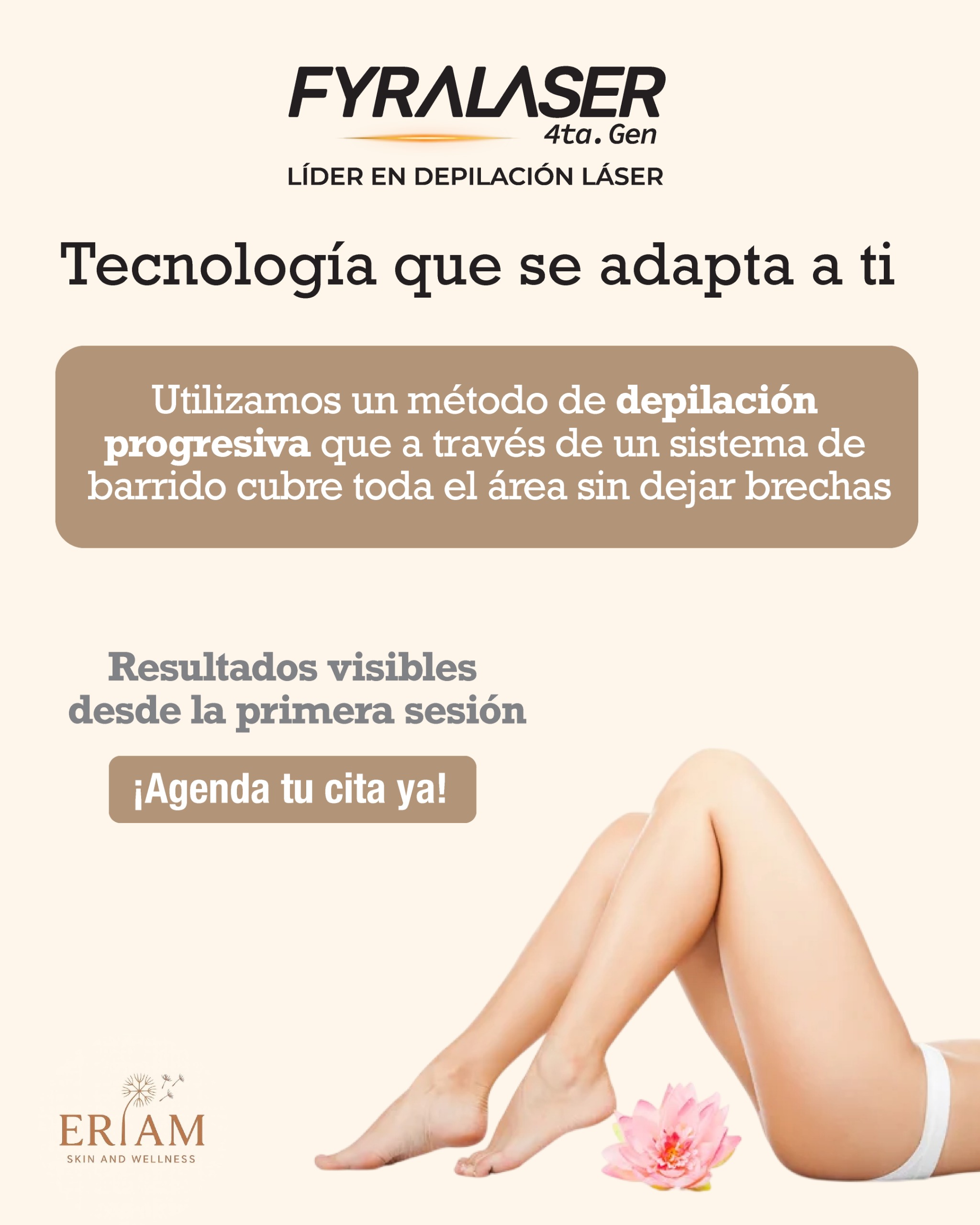 Tecnología Fyralaser adaptada a ti
